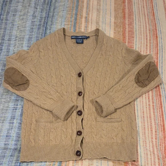 Ralph Lauren Sport Cable Knit Cardigan - Picture 3 of 8